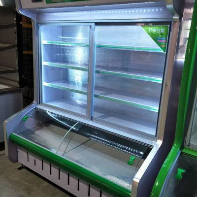 商用卧式保鲜展示柜 冷藏熟食的理想选择