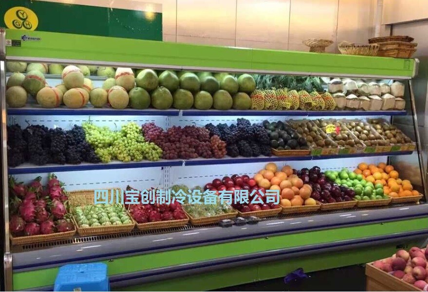 超市便利店水果保鲜与冷饮冷藏 风幕柜选购指南